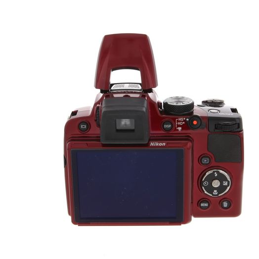 Nikon Coolpix P500 Digital Camera, Red {12.1MP}