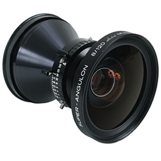 Schneider-Kreuznach 120mm f/8 Super-Angulon MC Linhof Lens (288mm