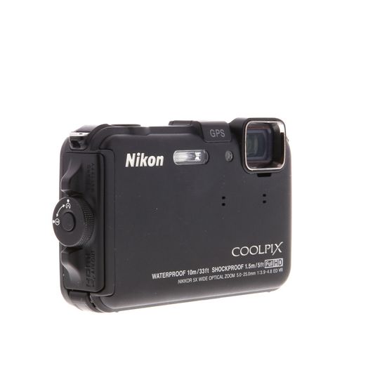 Nikon Coolpix AW100 Waterproof Underwater Digital Camera, Black {16MP}