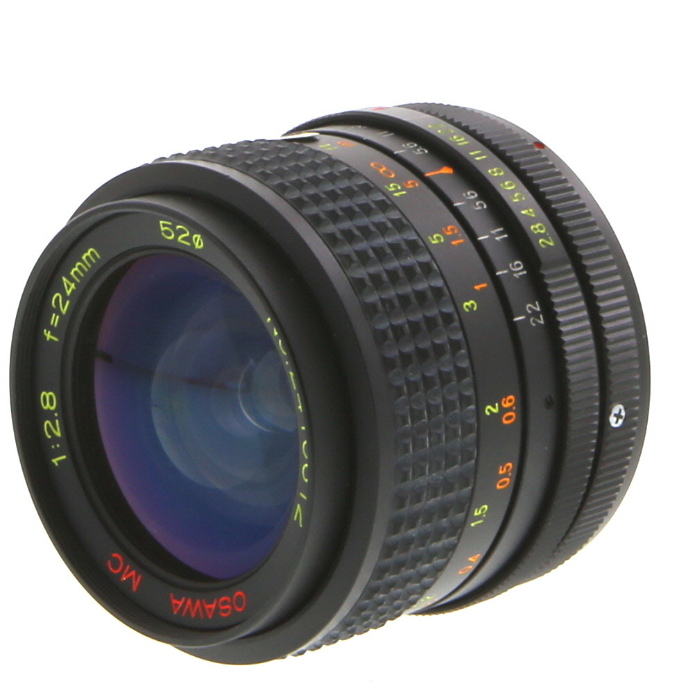 Canon 24mm f/2.8 Manual Focus Breech Lock Lens for Canon FD-Mount