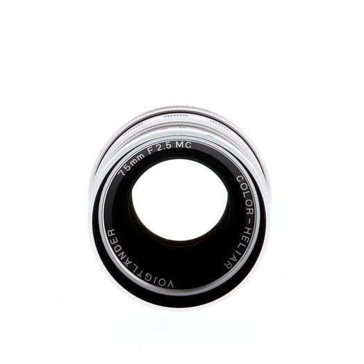Voigtlander 75mm f/2.5 Color-Heliar Lens for M39 Leica Screw Mount