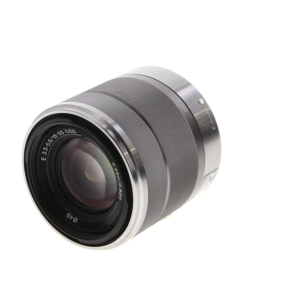 Sony E 18-55mm f/3.5-5.6 OSS Autofocus APS-C Lens for E-Mount