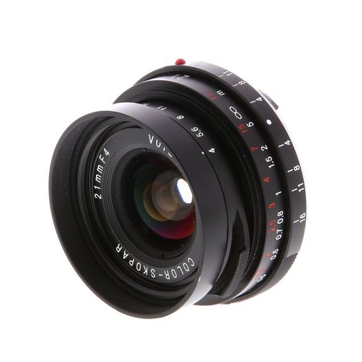 Voigtlander 21mm f/4 Color-Skopar (P) Pancake Lens for Leica M
