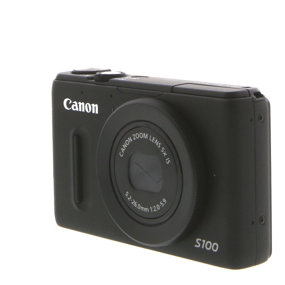 Canon PowerShot S100 Black Digital Camera {12.1MP}