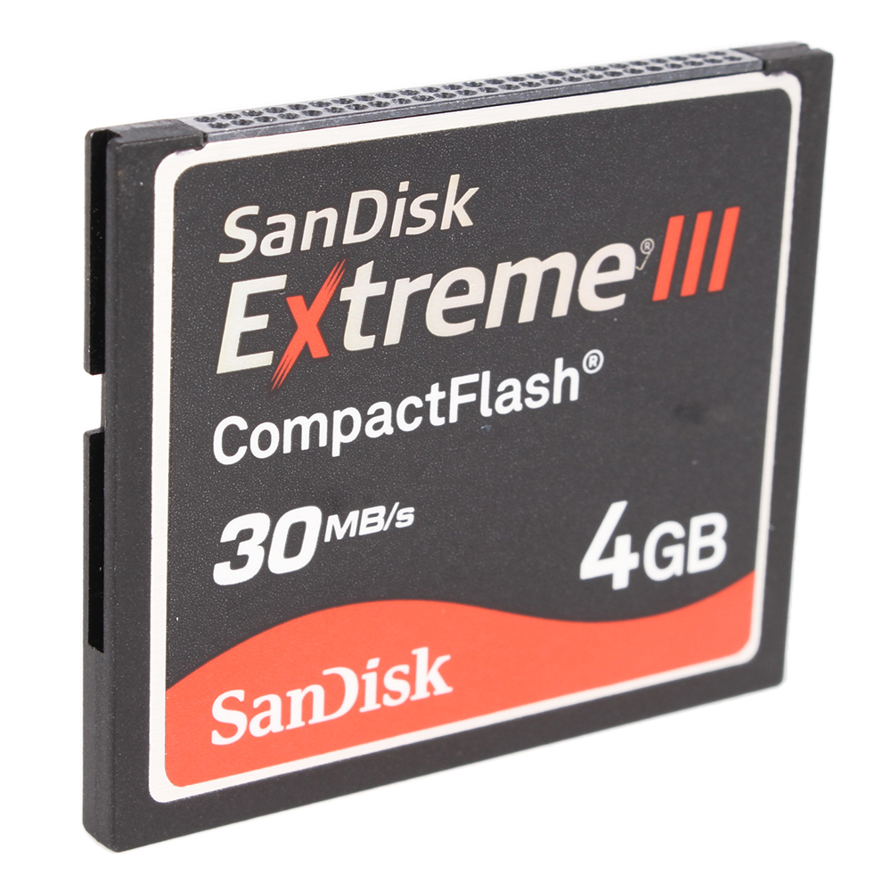 Sandisk Extreme III 4GB CF Memory Card