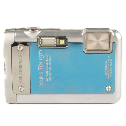 Olympus Stylus Tough 8010 Digital Camera, Blue {14MP}