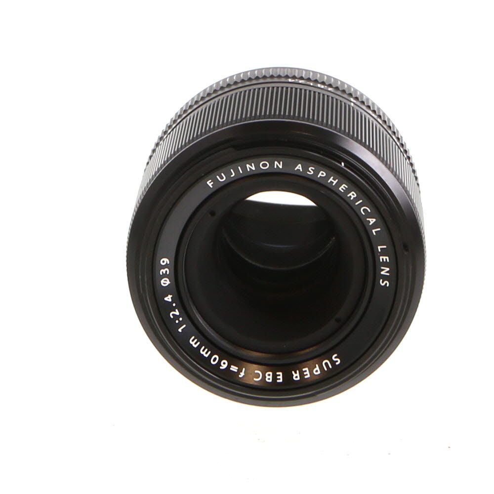 Fuji FUJIFILM XF 60mm f/2.4 (R Macro) Fujinon APS-C Lens for X-Mount, Black