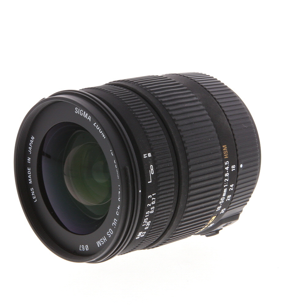Sigma 18-50mm f/2.8-4.5 DC OS HSM APS-C Lens for Sony A-Mount [67]