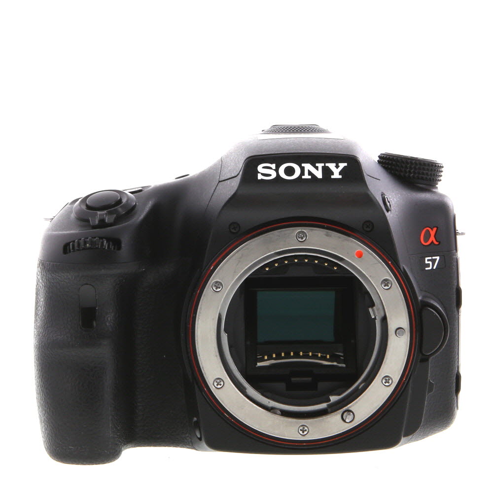 Sony Alpha SLT-a57 DSLR Camera Body, Black