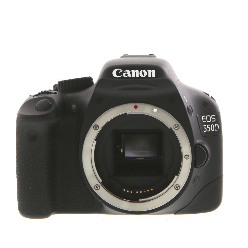 Canon EOS 550D DSLR Camera Body, Black {18MP} European Version of