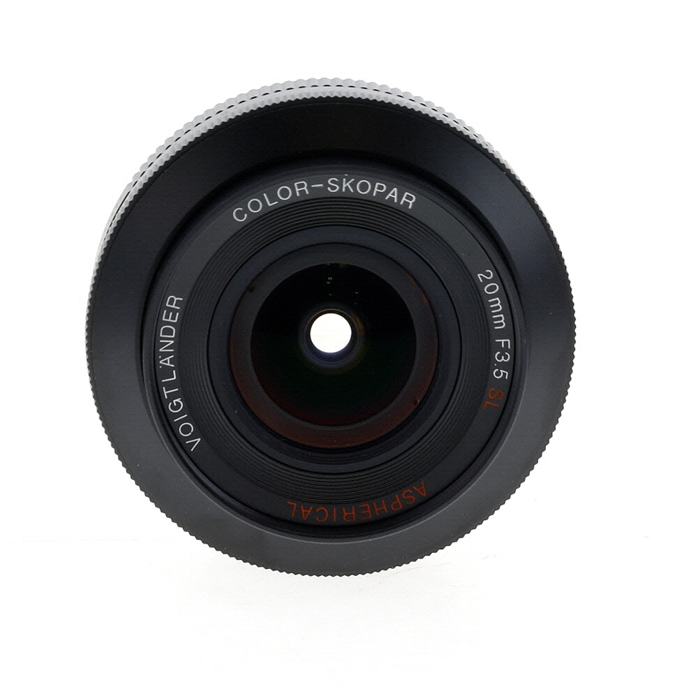 Voigtlander 20mm f/3.5 Color-Skopar SL Aspherical Manual Focus Lens for Canon EF-Mount /Chrome
