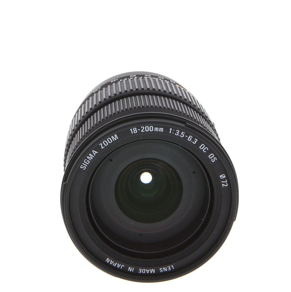 Sigma 18-200mm f/3.5-6.3 DC - Canon EF