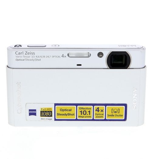Sony Cyber-Shot DSC-T77 Digital Camera, Silver {10.1MP}