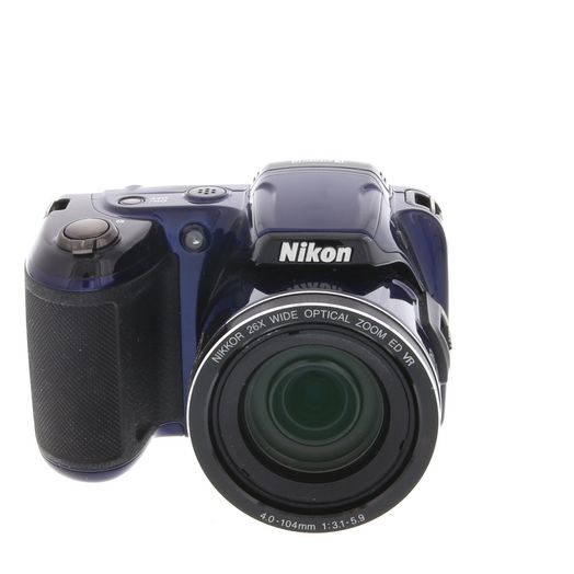 Nikon Coolpix L810 Digital Camera, Blue {16.1MP} Requires 4/AA