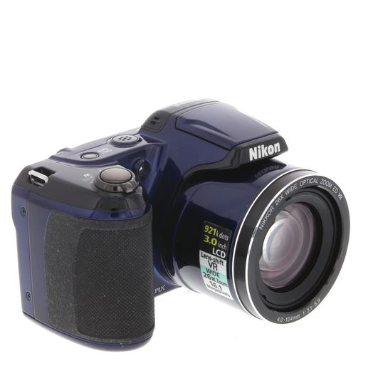 Nikon Coolpix L810 Digital Camera, Blue {16.1MP} Requires 4/AA