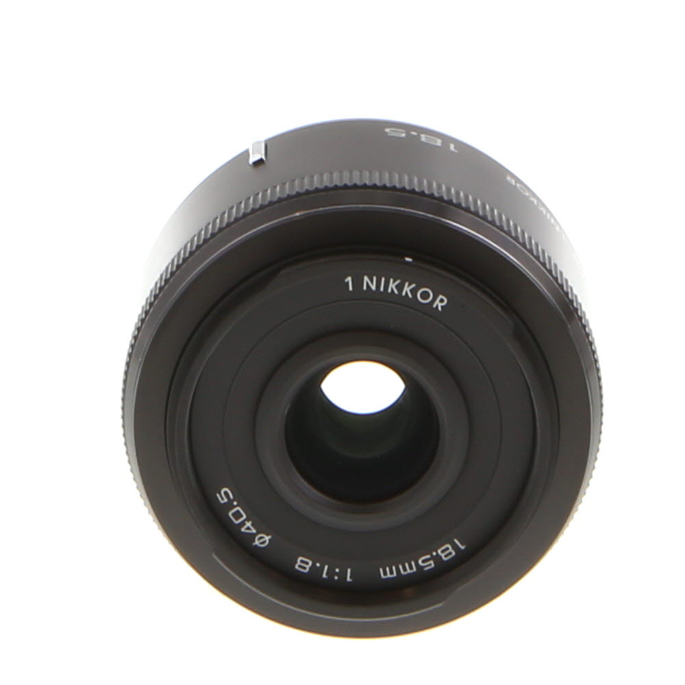 Nikon Nikkor 18.5mm F/1.8 Black Lens For Nikon 1 System CX Format