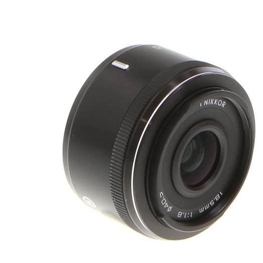 Nikon Nikkor 18.5mm F/1.8 Black Lens For Nikon 1 System CX Format