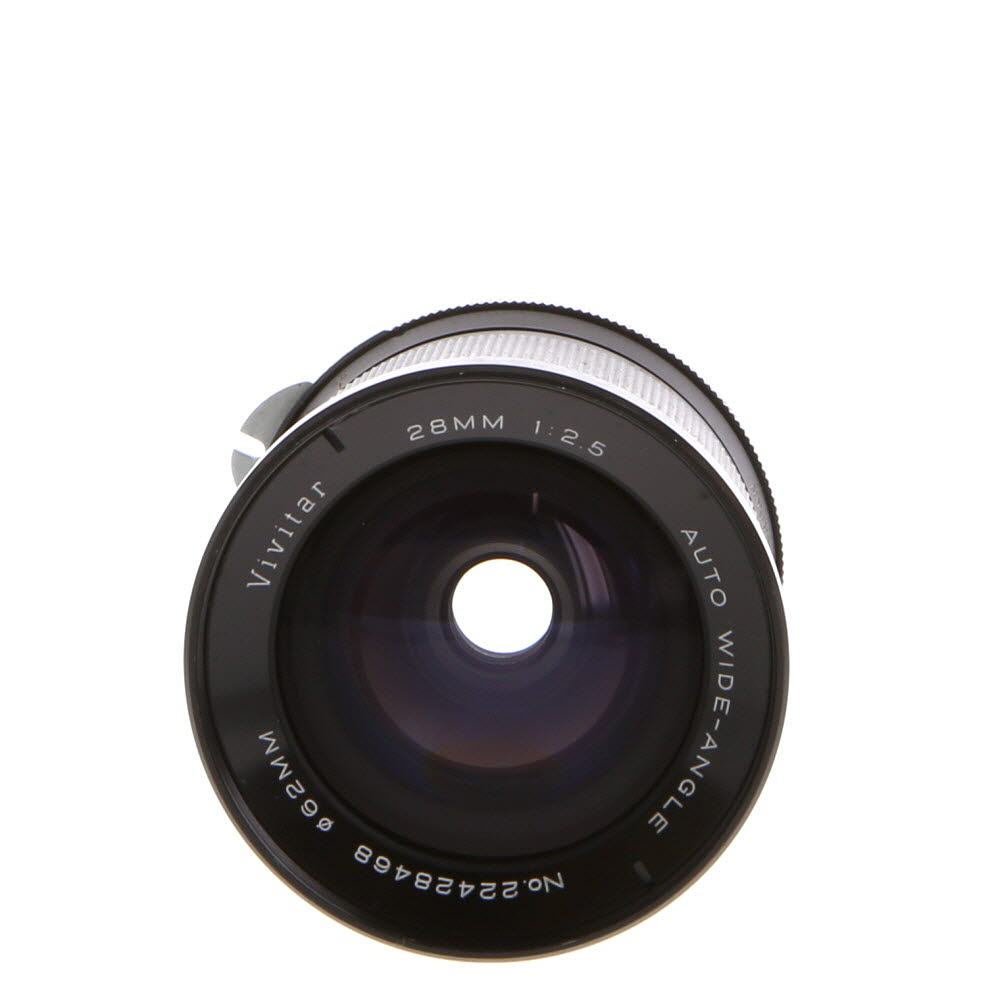 Vivitar 28mm f/2.5 Auto Wide-Angle Non-AI Manual Focus Lens for Nikon