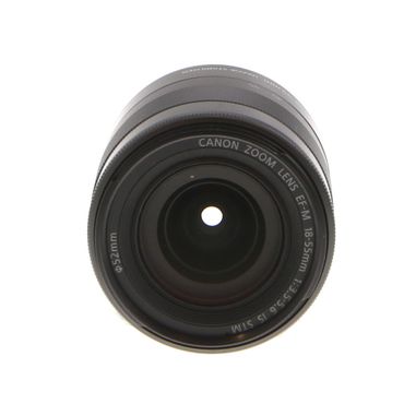 Canon 18-55mm f/3.5-5.6 IS STM Lens for EF-M Mount, Graphite Black