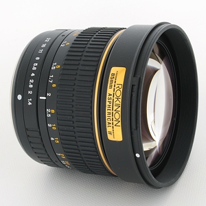 Rokinon 85mm f/1.4 Manual Lens