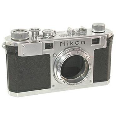 Nikon S 35mm Rangefinder Camera Body, Chrome