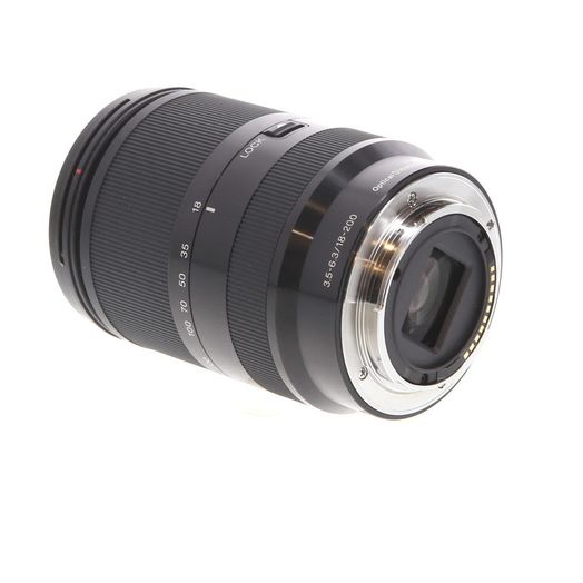 Sony E 18-200mm f/3.5-6.3 LE OSS Autofocus APS-C Lens for E-Mount,