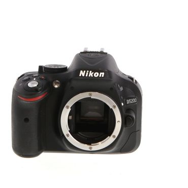 Nikon D5200 DSLR Camera Body, Black