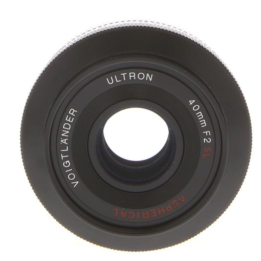 Voigtlander 40mm f/2 Ultron SL (II) Aspherical Manual Focus Lens