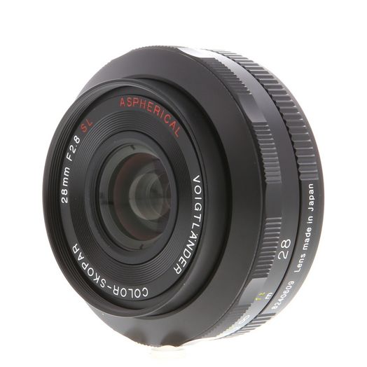 Voigtlander 28mm f/2.8 Color-Skopar SL (II) Aspherical Manual