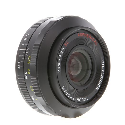 Voigtlander 28mm f/2.8 Color-Skopar SL (II) Aspherical Manual