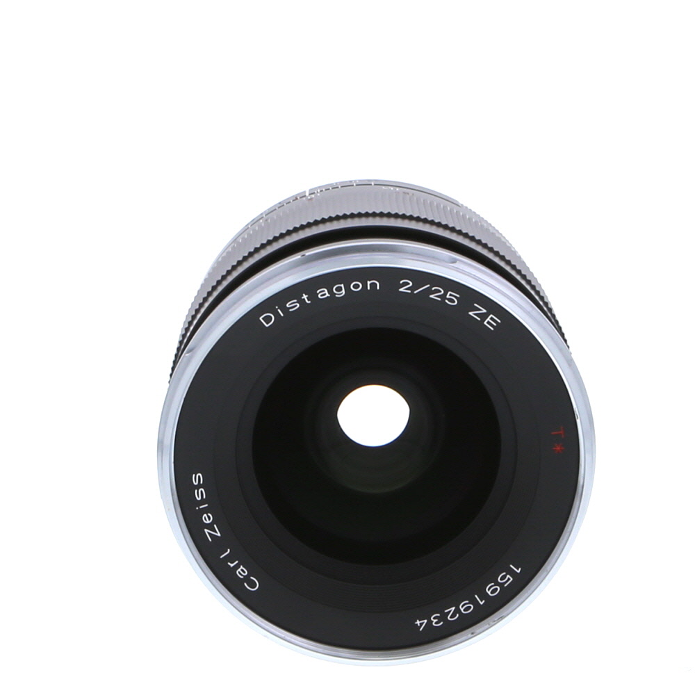 Zeiss 25mm f/2 Distagon ZE T* Manual Lens for Canon EF-Mount, Black