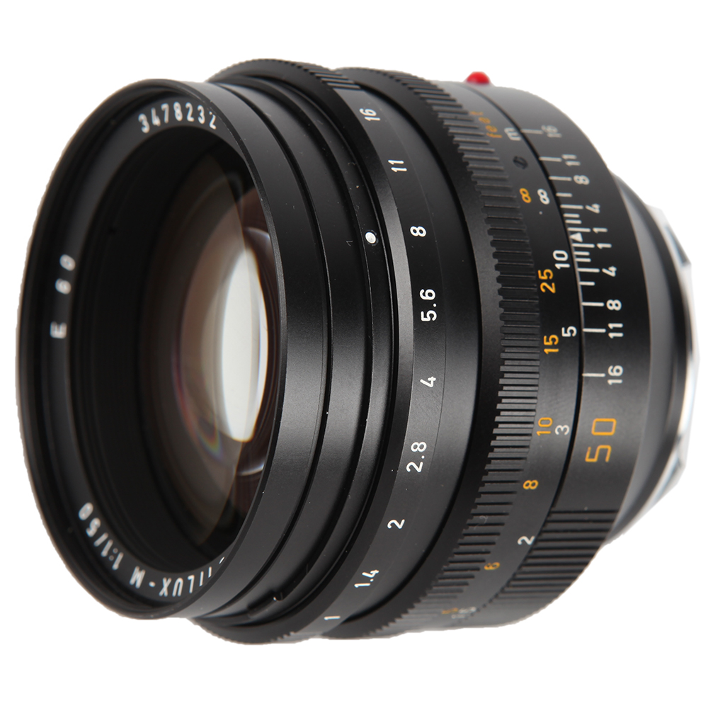 Leica 50mm f/1.0 Noctilux-M M-Mount Lens (Ver 3), Canada, Black, 6-Bit