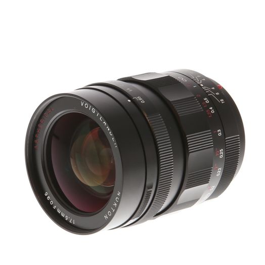 Voigtlander 17.5mm f/0.95 Nokton Aspherical Manual Lens for MFT