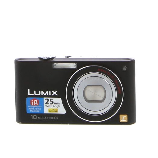 Panasonic Lumix DMC-FX38 Black Digital Camera {10MP}
