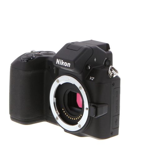 Nikon 1 V2 Mirrorless Camera Body, Black {14.2MP}