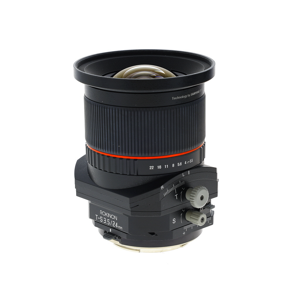 Rokinon 24mm f/3.5 Tilt-Shift ED AS UMC Manual Lens for Canon EF-Mount
