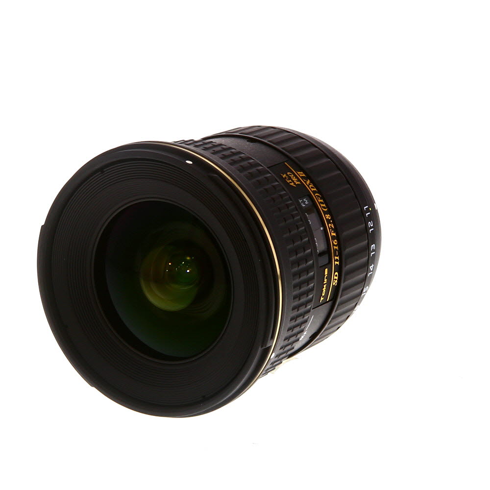Tokina 11-16mm f/2.8 AT-X Pro SD (IF) DX II Autofocus APS-C Lens for Nikon F-Mount