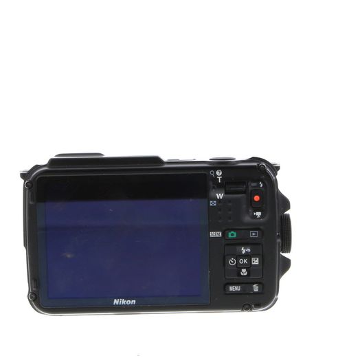 Nikon Coolpix AW110 Waterproof Underwater Digital Camera, Orange