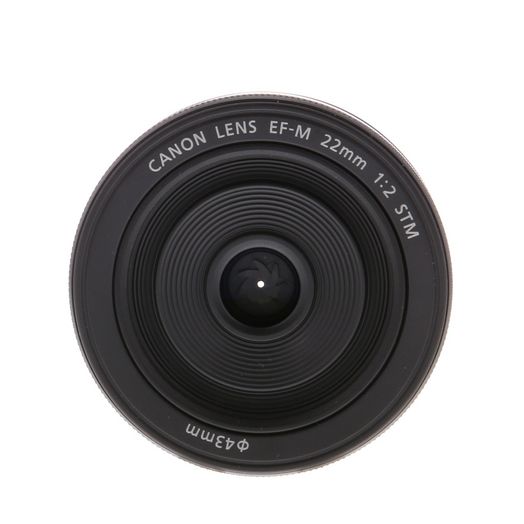 Canon EF-M 22mm F/2 STM Pancake Lens Voor EOS M - Compacte Groothoeklens