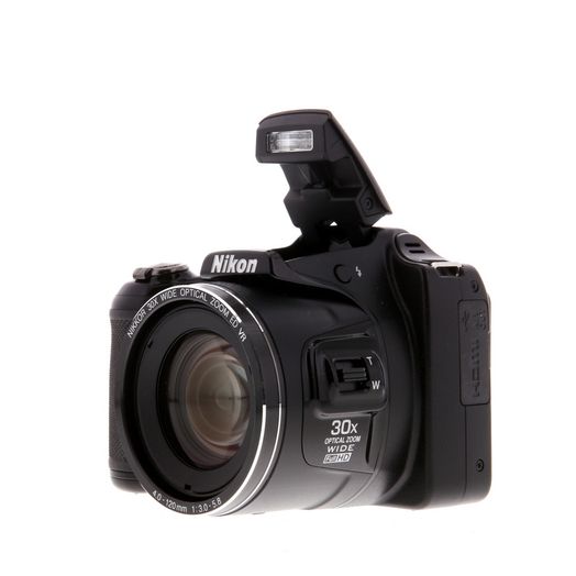 Nikon Coolpix L820 Digital Camera, Black {16MP}