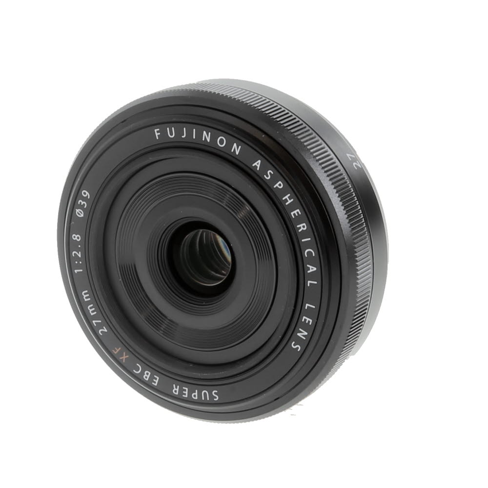 FUJIFILM XF 27mm f/2.8 Fujinon APS-C Lens for X-Mount, Black