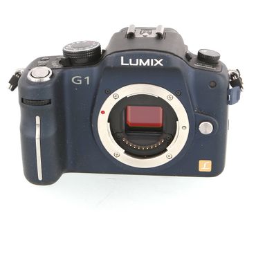 Panasonic Lumix DMC-G1 Mirrorless MFT (Micro Four Thirds) Camera Body, Blue