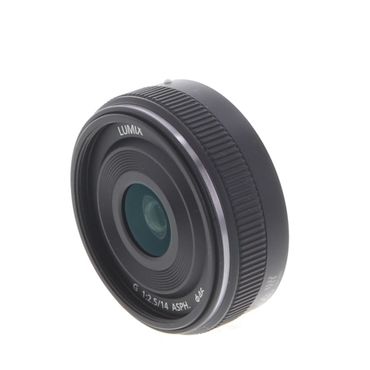 Panasonic Lumix G 14mm f/2.5 ASPH. (II) Lens for MFT (Micro Four Thirds), Black
