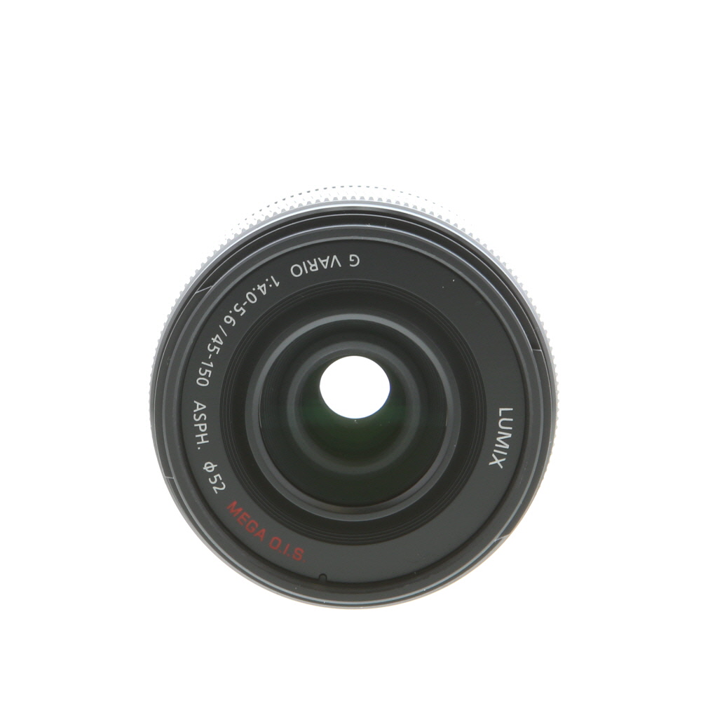 Panasonic Lumix G Vario 45-150mm f/4-5.6 ASPH. Mega O.I.S. Lens for MFT (Micro Four Thirds), Black