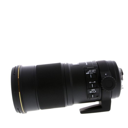 Sigma 180mm f/2.8 EX APO Macro DG HSM OS Autofocus Lens for Nikon {86