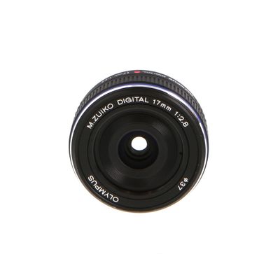 Olympus 17mm f/2.8 M.Zuiko Digital Autofocus Lens for MFT (Micro Four Thirds) Black