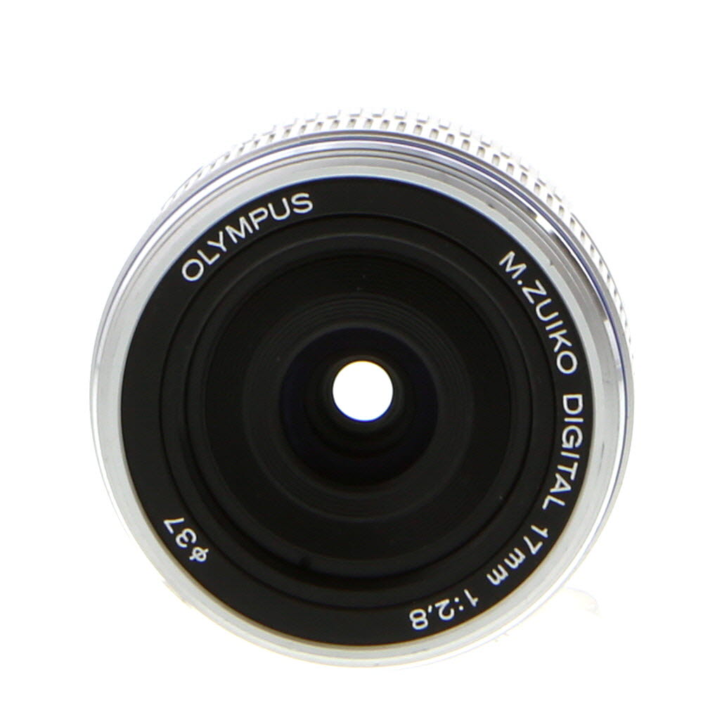 Olympus 17mm f/2.8 M.Zuiko Digital Autofocus Lens for MFT (Micro Four Thirds) Silver