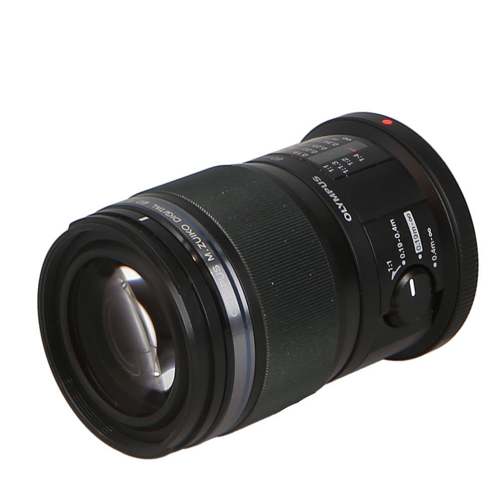 Olympus 60mm f/2.8 M.Zuiko Digital Macro ED MSC Autofocus Lens for MFT (Micro Four Thirds) Black | 46