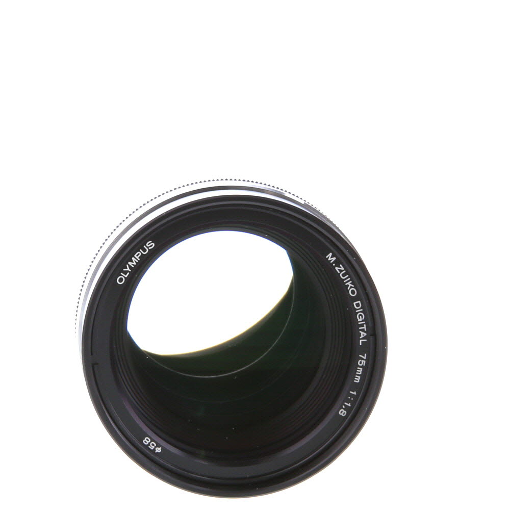 Olympus 75mm f/1.8 M.Zuiko Digital ED MSC Autofocus Lens for MFT (Micro Four Thirds) Black | 58