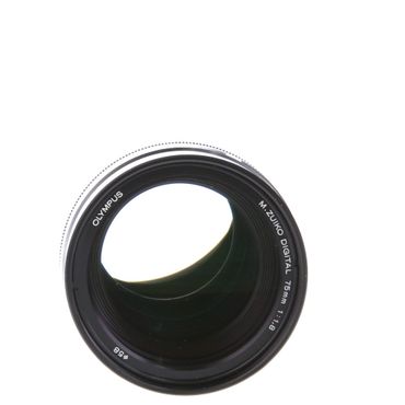 Olympus 75mm f/1.8 M.Zuiko Digital ED MSC Autofocus Lens for MFT (Micro Four Thirds) Black